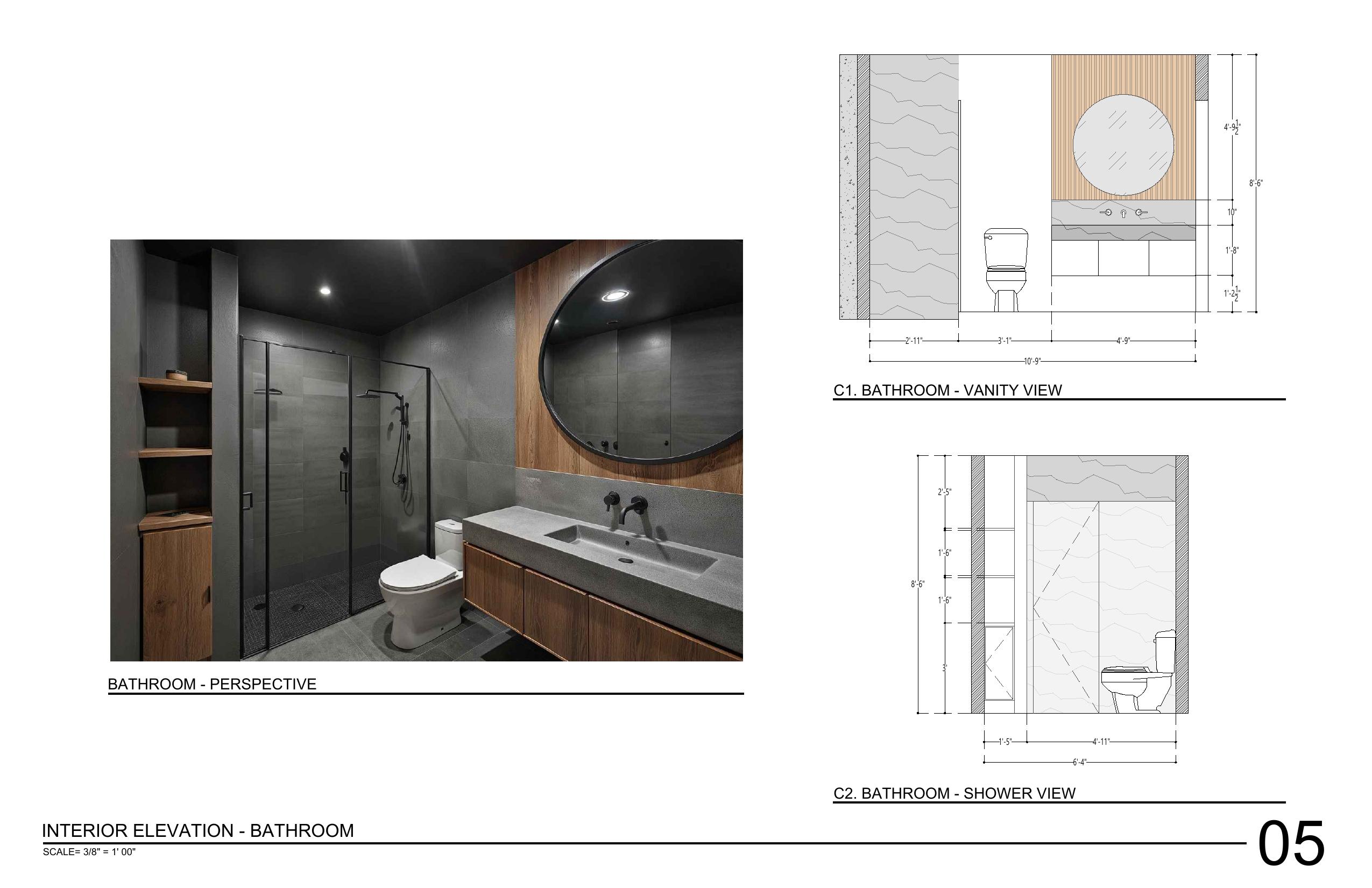 Bathroom design